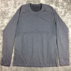 Lululemon Long Sleeve Vent Tech Shirt Mens Medium Performance Grey